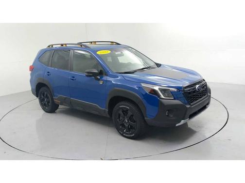 Geyser Blue 2022 Subaru Forester Wilderness