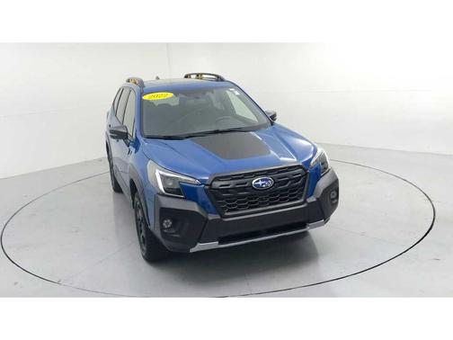 Geyser Blue 2022 Subaru Forester Wilderness