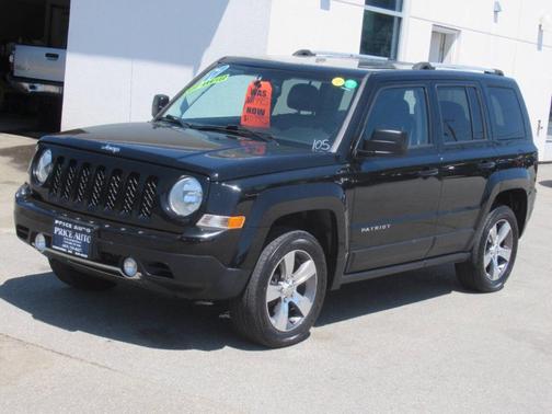 Black 2017 Jeep Patriot Latitude