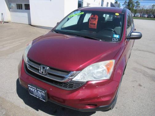 Red 2010 Honda CR-V LX