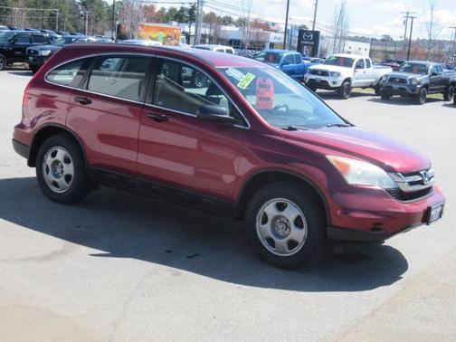 Red 2010 Honda CR-V LX