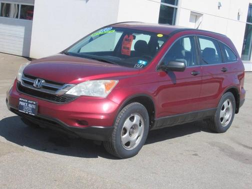 Red 2010 Honda CR-V LX