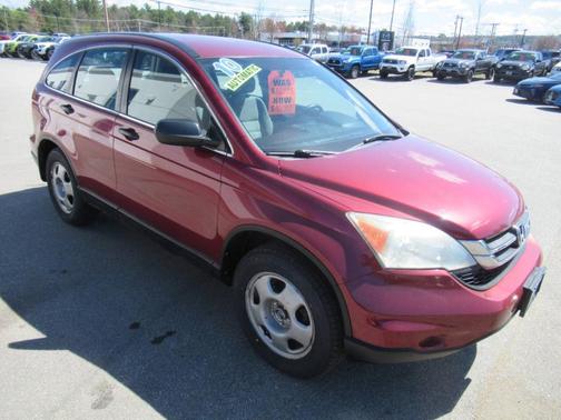 Red 2010 Honda CR-V LX