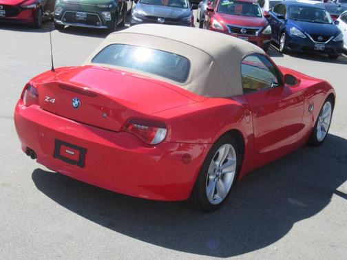 Red 2006 BMW Z4 3.0i Roadster
