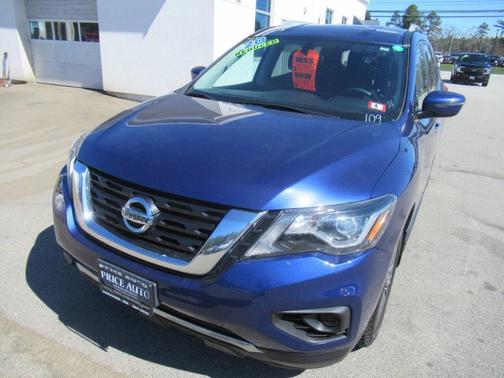 Caspian Blue 2020 Nissan Pathfinder S