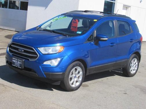 Blue 2019 Ford EcoSport SE