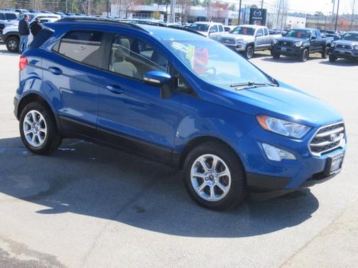 Blue 2019 Ford EcoSport SE