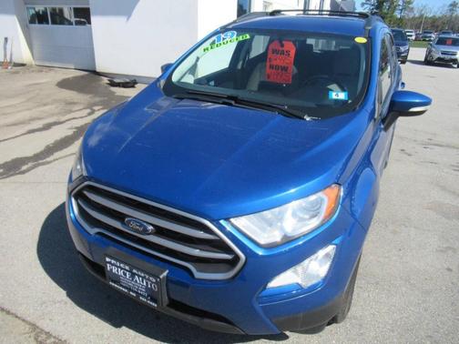 Blue 2019 Ford EcoSport SE