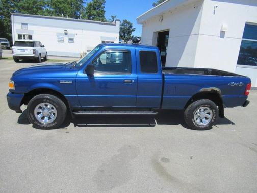 Blue 2008 Ford Ranger XLT