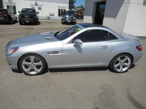 Silver 2014 Mercedes-Benz SLK-Class SLK350