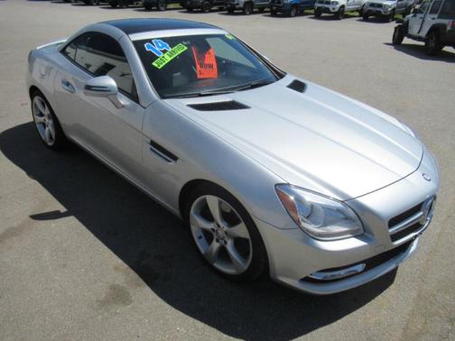 Silver 2014 Mercedes-Benz SLK-Class SLK350