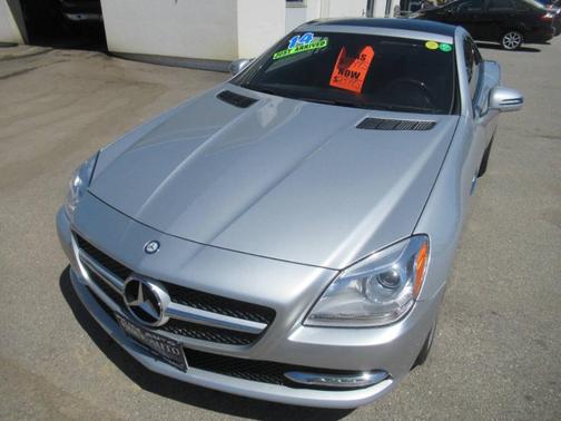 Silver 2014 Mercedes-Benz SLK-Class SLK350