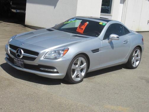 Silver 2014 Mercedes-Benz SLK-Class SLK350