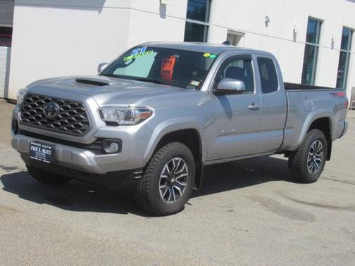 Silver 2021 Toyota Tacoma TRD Sport