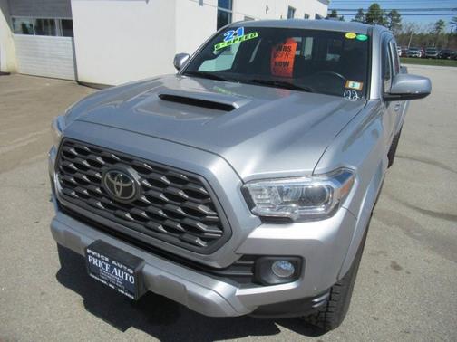 Silver 2021 Toyota Tacoma TRD Sport