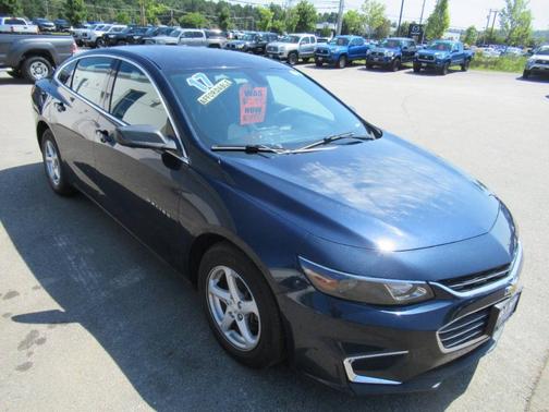 Blue 2018 Chevrolet Malibu 1LS