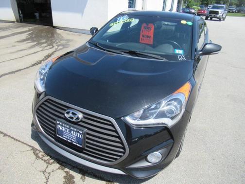 Ultra Black 2016 Hyundai Veloster Turbo