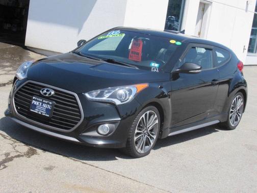 Ultra Black 2016 Hyundai Veloster Turbo