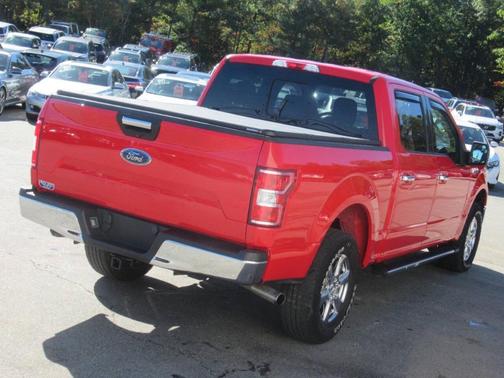 Red 2020 Ford F-150 XLT