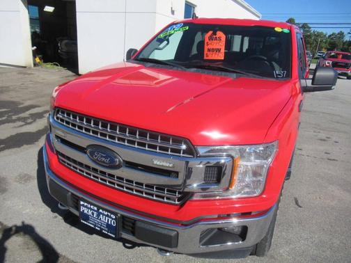 Red 2020 Ford F-150 XLT