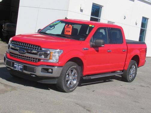 Red 2020 Ford F-150 XLT