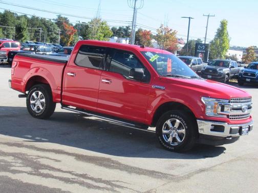 Red 2020 Ford F-150 XLT