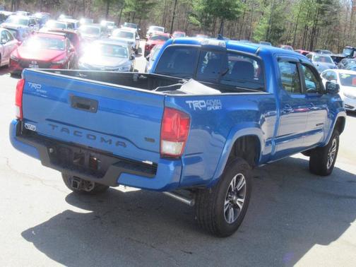 Blue 2016 Toyota Tacoma TRD Sport