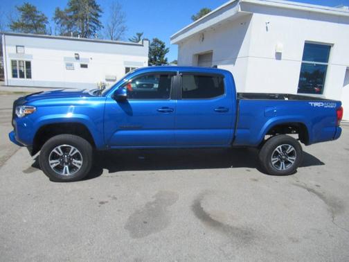 Blue 2016 Toyota Tacoma TRD Sport