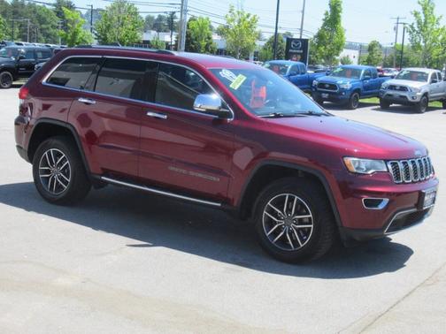 Red 2019 Jeep Grand Cherokee Limited