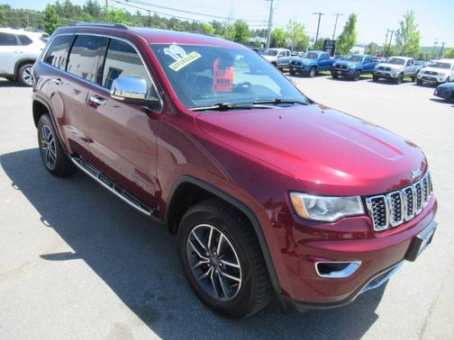 Red 2019 Jeep Grand Cherokee Limited