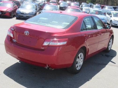 Red 2011 Toyota Camry LE