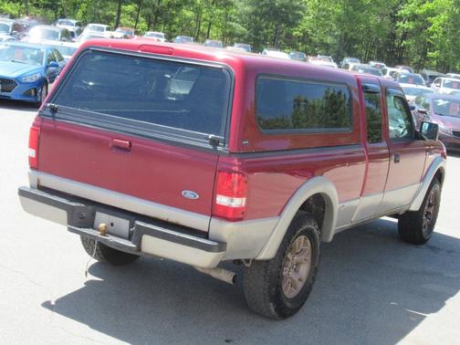 Red 2007 Ford Ranger XLT