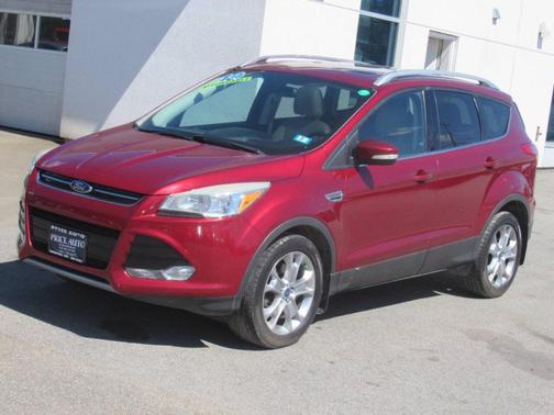 Red 2014 Ford Escape Titanium