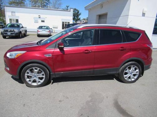 Red 2014 Ford Escape Titanium