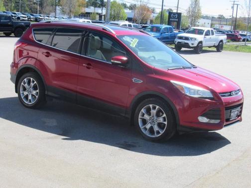 Red 2014 Ford Escape Titanium