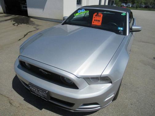 Silver 2014 Ford Mustang V6 Premium