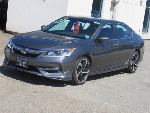 Gray 2017 Honda Accord Sport