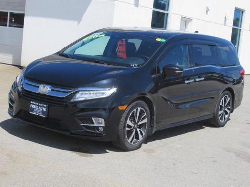 Black 2018 Honda Odyssey Elite