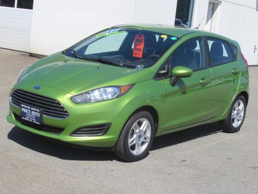 Green 2019 Ford Fiesta SE
