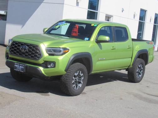 Green 2023 Toyota Tacoma TRD Off Road