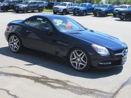 Blue 2014 Mercedes-Benz SLK-Class SLK 250