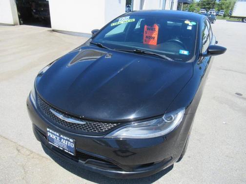 Black 2015 Chrysler 200 S