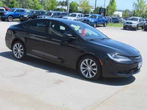 Black 2015 Chrysler 200 S