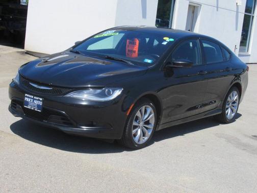Black 2015 Chrysler 200 S