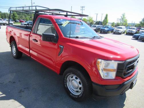 Red 2021 Ford F-150 XL