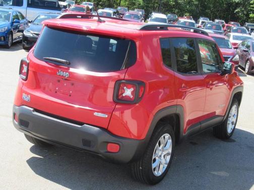 Red 2015 Jeep Renegade Latitude