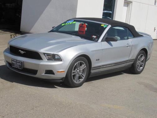 Silver 2010 Ford Mustang Premium