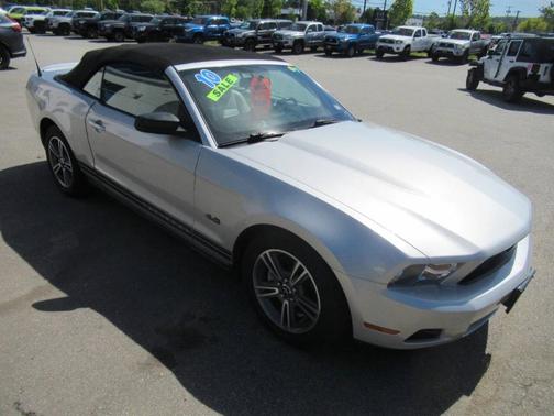 Silver 2010 Ford Mustang Premium