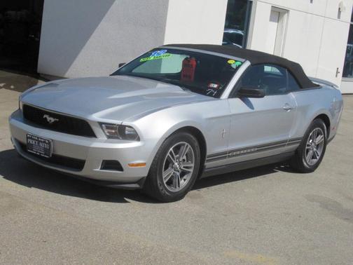 Silver 2012 Ford Mustang V6 Premium