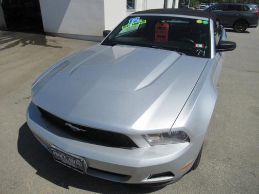 Silver 2012 Ford Mustang V6 Premium